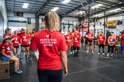 The Vitamin Shoppe is lead sponsor of Team RWB's 2022 “WOD for Warriors” fitness routine that honors and supports America’s military veterans.