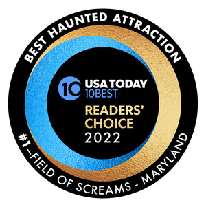 Field of Screams Maryland Wins #1 Spot in USA Today's Nationwide Search for Best Haunted Attraction