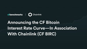 Chainlink and CF Benchmarks Launch First Market-Wide Interest Rate Product for Web3
