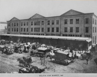 1907 Exterior of original Tin Building at the Seaport
