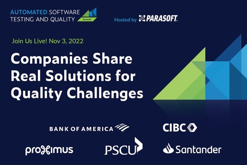 Parasoft Hosts Live Virtual Automated Software Testing & Quality Summit - Nov 3