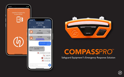 The COMPASS Pro is Safeguard Equipment's new Emergency Response Solution. It is an emergency response service that provides unrivaled safety features for workers who face multiple threats while out in the field. Home offices will receive critical real-time information the moment a crisis is detected, such as a fall, an arc flash, or an impact to the head. Teams receive immediate push notifications, and the Bluetooth™ enabled Safeguard Equipment app reduces response time from hours to minutes.