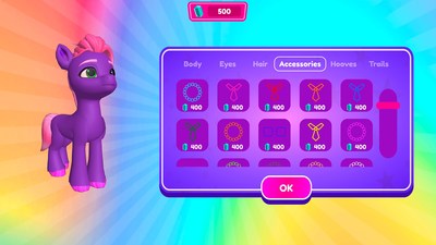In a first of its kind twist, upon entering the game, players’ Roblox avatars will undergo a magical transformation into a customizable pony avatar—a feature unique to the My Little Pony “Visit Maretime Bay'' experience that enables fans to go beyond the screen and fully immerse themselves in this world of friendship, fun and adventure.