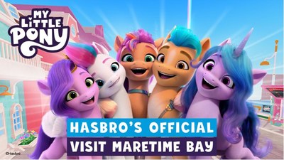 My Little Pony makes its mark on the metaverse with new game, “Visit Maretime Bay,” in celebration of new episodes of My Little Pony: Make Your Mark, now on Netflix.