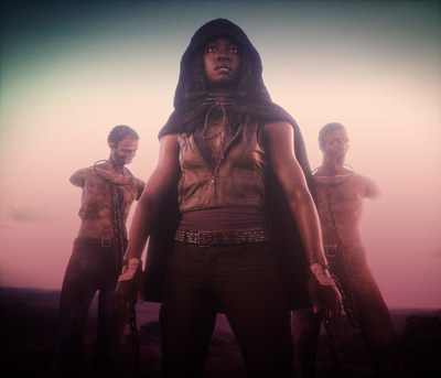 Michonne Signature 3D Avatar, which fans can buy to enter "The Walking Dead Lands," a post-apocalyptic open-world build-and-earn experience based on "The Walking Dead."