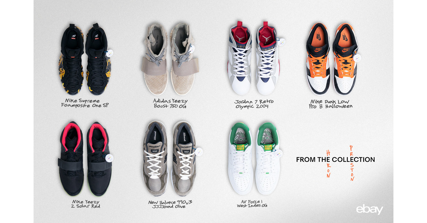 krog Vær venlig Venlighed Heron Preston Releases Personal Sneaker Collection on eBay