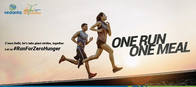 Vedanta pledges 1 million meals through #RunForZeroHunger at the Vedanta Delhi Half Marathon 2022