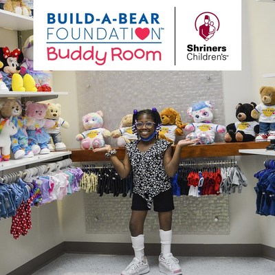 Build-A-Bear Buddy Rooms open at Shriners Children's hospitals across North America.