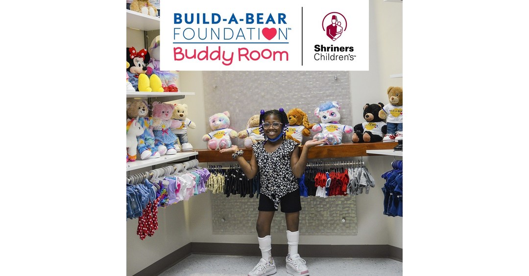 Shriners Children’s abre Build-A-Bear Foundation Friend Rooms en lugares de América del Norte