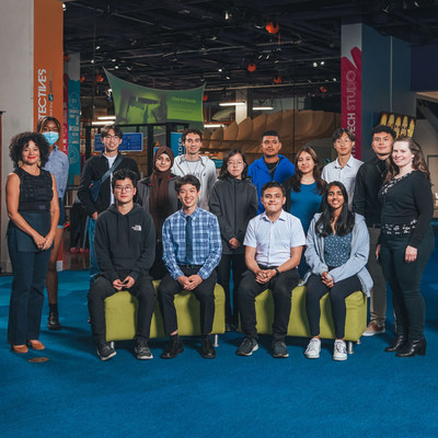 The recipients of the first Amazon Future Engineer Hardware Design & Engineering (HDE) Scholarship. Fourteen students from underserved and historically underrepresented communities across Northern California will receive $40,000 over four years to study computer science at a college of their choice starting this fall.