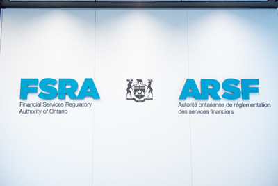 FSRA (Groupe CNW/L'Autorité ontarienne de réglementation des services financiers)