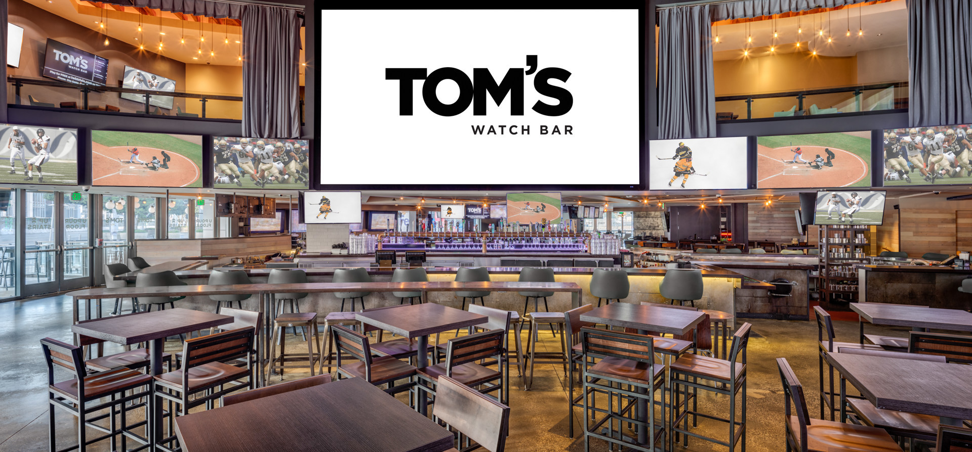 Tom's Watch Bar, the country's new super sports bar concept, announces completion of a $30M fundraising and construction of 8 new Super Sports Bars in ultra-high traffic locations