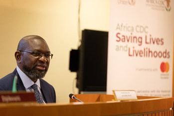 Dr. Ahmed Ogwell Ouma, Acting Director, Africa CDC at Special Side Event at the 77th Session of the United Nations General Assembly, “Africa’s New Public Health Order: Rejuvenating the Global Health Security Agenda” Dr. Ahmed Ogwell Ouma, Acting Director, Africa CDC at Special Side Event at the 77th Session of the United Nations General Assembly, “Africa’s New Public Health Order: Rejuvenating the Global Health Security Agenda”