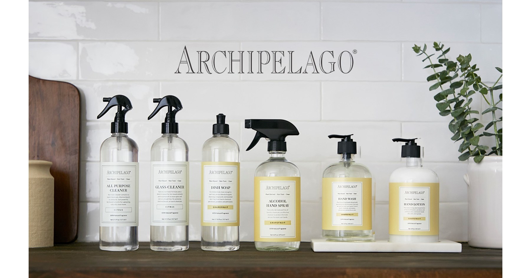 Archipelago launches a new collection of home cleaning & laundry essentials