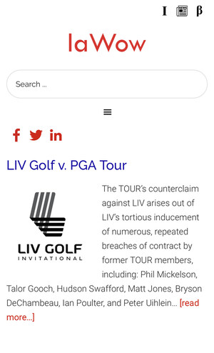 LaWow: PGA Countersuit Claims Liv Attempting to "Sportswash Saudi Atrocities"