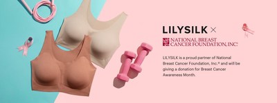LILYSILK Partners with National Breast Cancer Foundation to Promote Breast Cancer Awareness Month