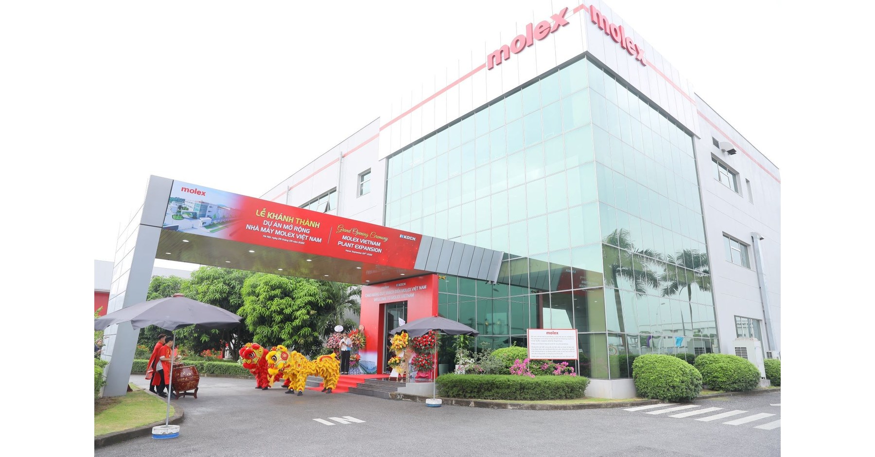 Molex Expands Vietnam Manufacturing Plant