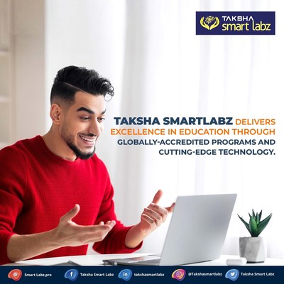 Taksha Smart labz delivers excellence in education through globally-accredited programs and cutting-edge technology.