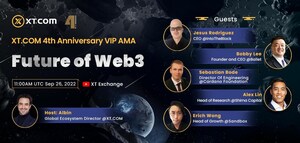Future of Web3: XT.COM VIP AMA Successfully Held to Celebrate the Grand Opening of XT.COM 4th Anniversary