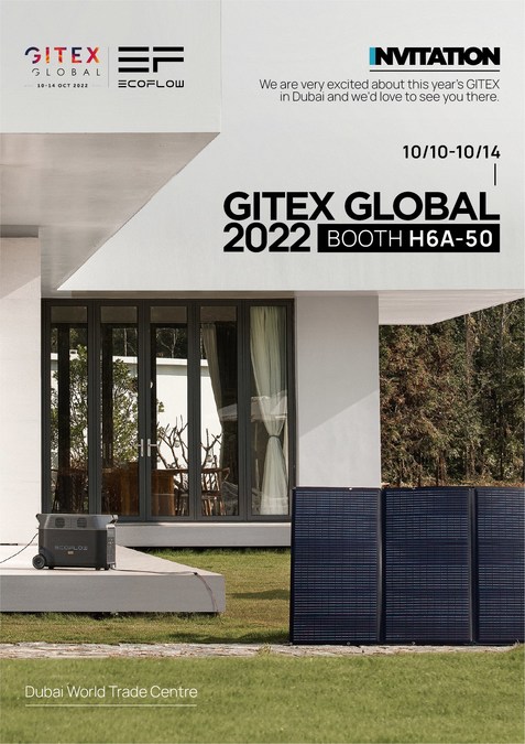 EcoFlow to Make its Official Middle East Debut at GITEX GLOBAL 2022 - Vimarsana News