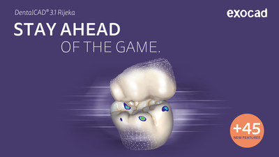 DentalCAD 3.1 Rijeka is the next generation of exocad’s powerful CAD software for labs and full-service clinics. With this new release, exocad offers faster designs of single-unit restorations, easier anatomic free-forming and highly automated pre-op workflows.