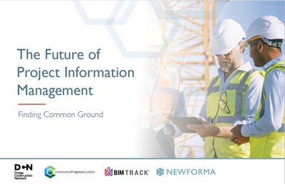Newforma, provider of Project Information Management (PIM) software for architects, engineers, contractors, and owners (AECO) worldwide, announces the release of its new thought leadership study, “Finding Common Ground: The Future of Project Information Management.”