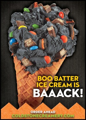 Boo Batter is Back at Cold Stone Creamery for October