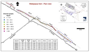 SILVER MOUNTAIN REPORTS ADDITIONAL UNDERGROUND CHANNEL SAMPLING RESULTS FROM ITS RELIQUIAS MINE