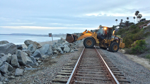 Pacific Surfliner Service Temporarily Suspended South of Irvine Station