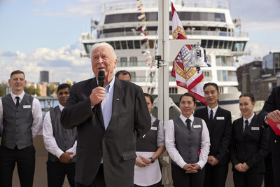 Viking Chairman Torstein Hagen during the company’s 25th anniversary celebration and naming of the Viking Octantis and the Viking Polaris in Amsterdam on September 30, 2022. For more information, visit www.viking.com.