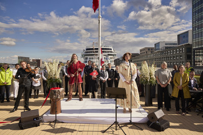 During the 25th anniversary celebration and ceremony of the Viking Octantis and the Viking Polaris, guests enjoyed performances from Sissel Kyrkjebø, one of the world’s leading crossover sopranos and godmother of the Viking Jupiter, and violinist Tor Jaran Apold. For more information, visit www.viking.com.