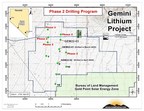 Nevada Sunrise Provides Update on Phase 2 Drilling Program at the Gemini Lithium Project, Nevada