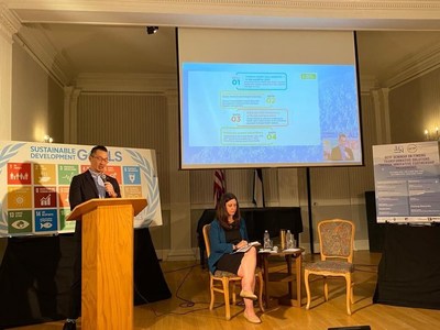 Allen John Ku, Vice President of SIT, Speaking at this year’s GCTF Seminar