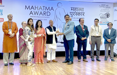 Sanjay Ghodawat Vakfı, 2022 Mahatma Ödülü'nü kazandı