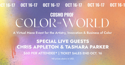 Cosmo Prof Brings Together Top Artists & Industry-Leading Educators for its Second Color the World Event.