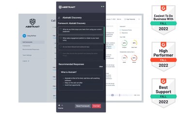 Abstrakt, the only real-time call coaching software built specifically for sales and customer service teams, now integrates with your favorite tools. Never miss another opportunity, fall into a compliance issue, or let a call slip through QA cracks.