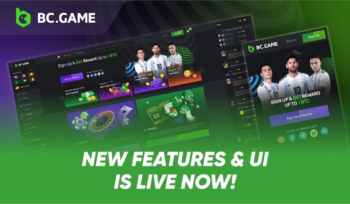 Crypto Casino of the Year BC.GAME Launches Its All-New Redesigned Website with Better Features - Vimarsana News