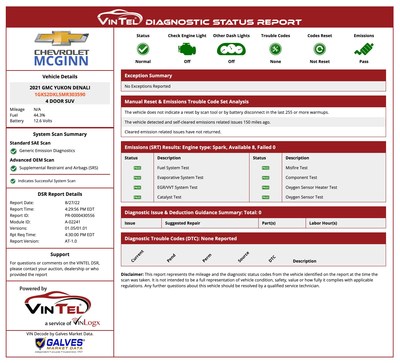 Rapid Recon Adds VinTel Vehicle Diagnostic Reports Integration for Mutual Customers
