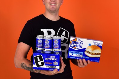 Evil Genius Beer Co. and White Castle have collaborated to introduce "It Hits Different," a tangerine-infused IPA that pairs perfectly with White Castle's delicious Sliders.