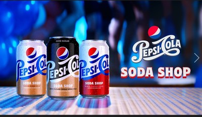 Pepsi announces the return of Pepsi-Cola Soda Shop, a modern take on classic soda shop flavors, with a new limited-edition flavor, Zero Sugar Cream Soda Cola.
