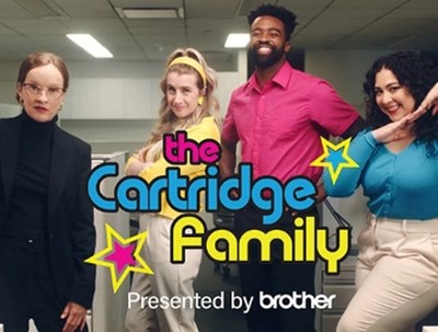 The Cartridge Family, Presented by Brother aims to inspire every worker to bring their genuine, colorful self to the office, while producing quality work thanks to Brother Genuine ink and toner