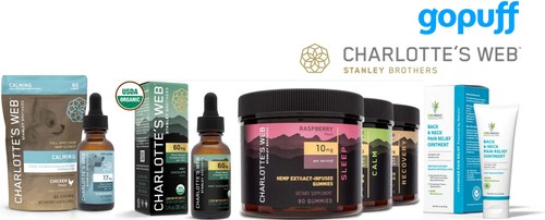 Charlotte’s Web (TSX: CWEB) Full Spectrum Hemp CBD Products Launching Nationwide on Gopuff (CNW Group/Charlotte's Web Holdings, Inc.)