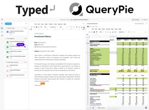 Data governance and security solutions provider "QueryPie" partners with collaborative documentation tool "Typed" to enhance productivity and streamline collaboration