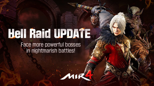 Challenge the Highest Level of "MIR4" ! A New Content, Hell Raid, Unveiled. Challenge the Highest Level of "MIR4" ! A New Content, Hell Raid, Unveiled.