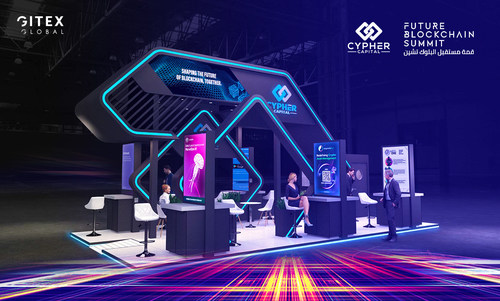 Cypher Capital Stand at the Future Block Chain Summit