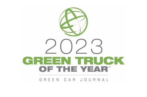 Green Car Journal 2023 Green Truck of the Year