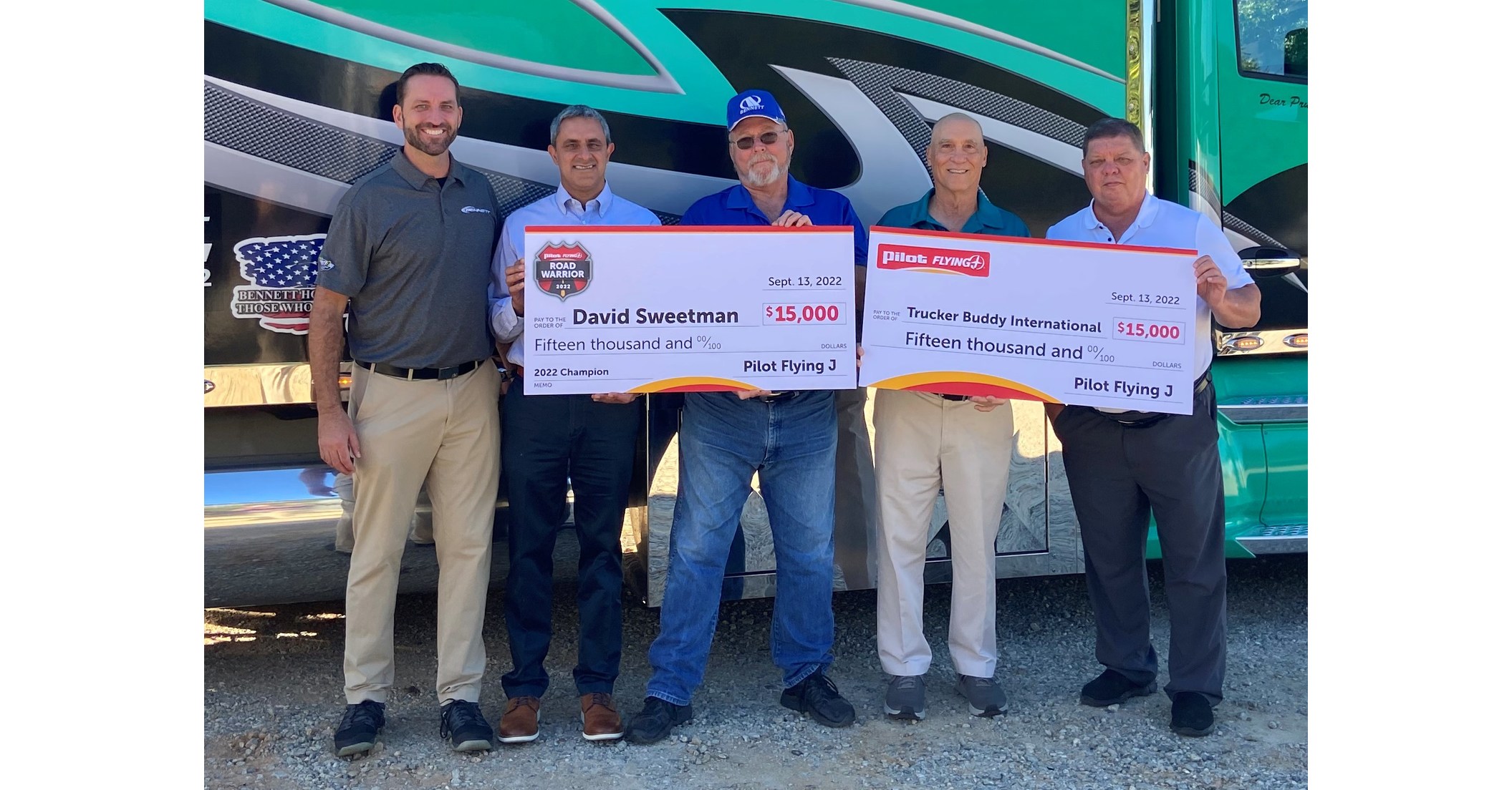 Pilot Flying J Reveals 2022 Road Warriors and Surprises Grand Prize