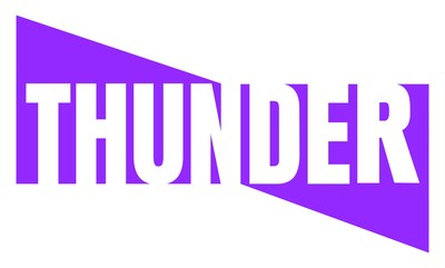 Thunder logo - we help customers love Salesforce, forever