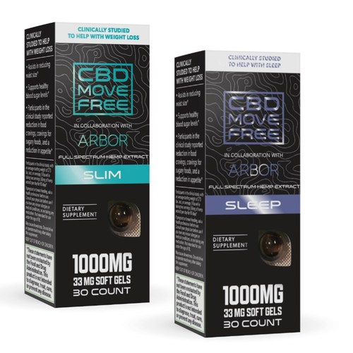 Crafted with natural, clinically studied, hemp extract supplements consumers can trust, Sleep Soft Gels and Slim Soft Gels are geared toward those looking to improve sleep and curb cravings.