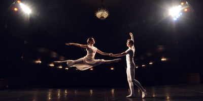 Image of two people dancing.